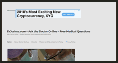Desktop Screenshot of drjoshua.com